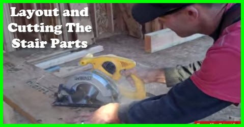 How to build a set of stairs