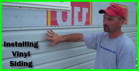 How to install vinyl siding