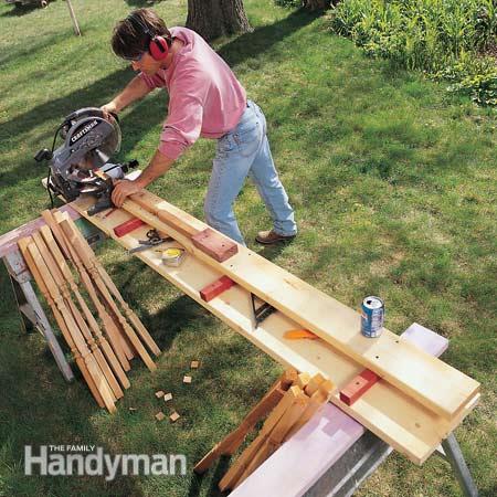 Here are some miter saw bench ideas for your jobsite setup