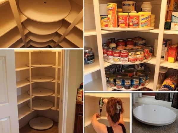 Lazy Susan Pantry Renovation