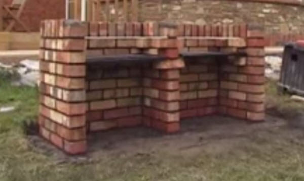 Charcoal Brick BBQ