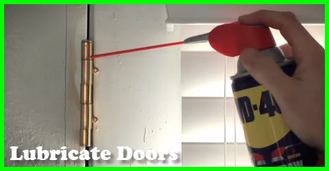 15 lubricate doors