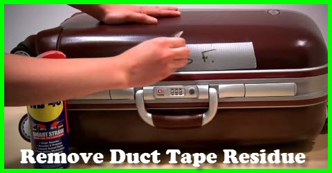 remove duct tape reside
