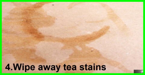  wipe away tea stains