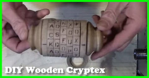 DIY Wooden Cryptex