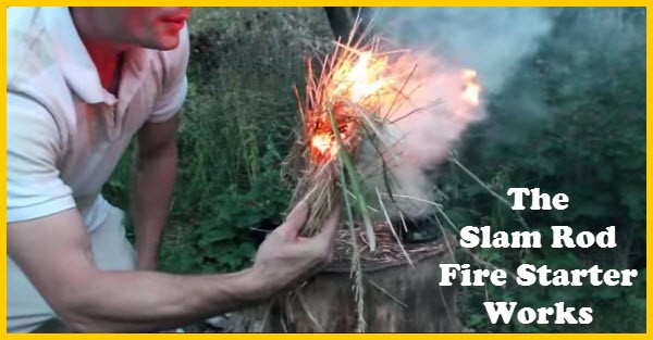 Slam Rod Fire Starter