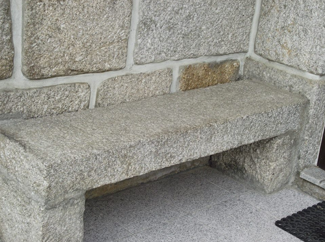 stone bench