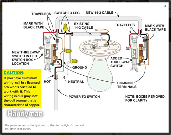 3 way Switch Wirinf Power to switch