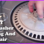DIY dishwasher cleaning and repair