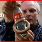 How to make the ring through the bottle trick