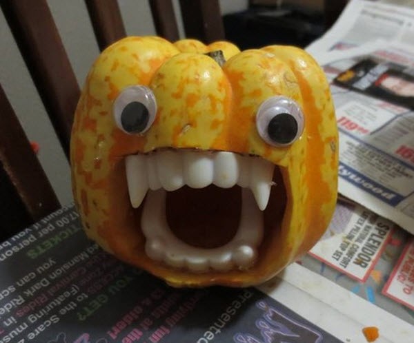 pumpkin teeth