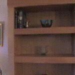 hidden compartments in shelving