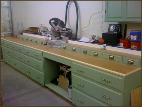 how to build a miter saw bench