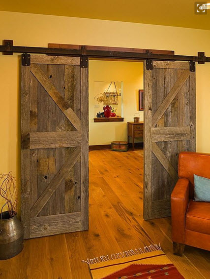double barn door
