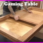 how to build a dining and gaming table