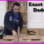 how to make an exact width dado jig