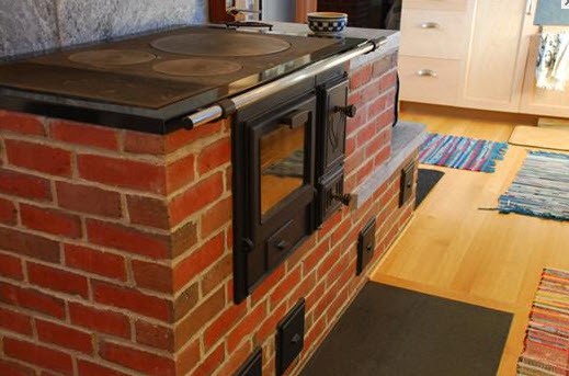 brick cook stove