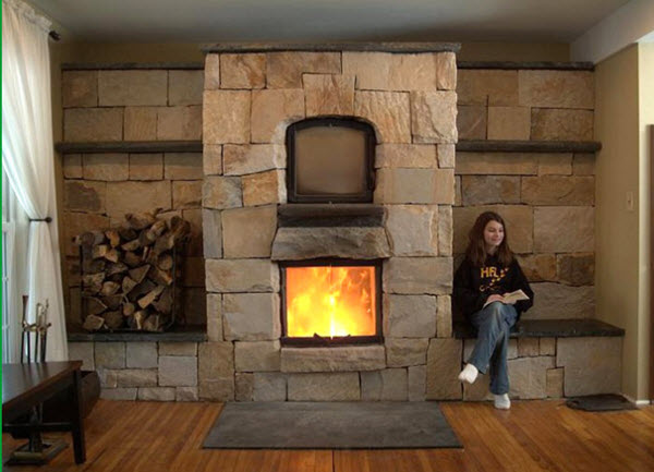 stone masonry heater