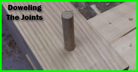 Doweling the joints