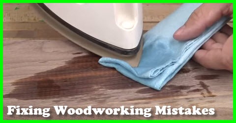 fixing woodworking mistakes