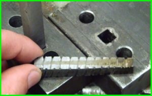 Broaching A Square Hole