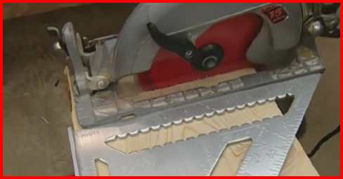 Crosscut With A Circular Saw