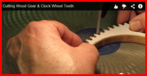 Hom To Make Wooden Clock Gear Wheels