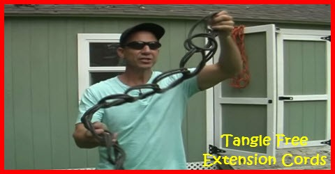 How To Roll Up An Extension Cord