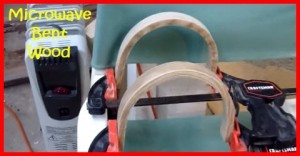 How to bend wood with a microwave oven