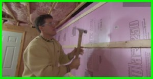 How to insulate a basement wall