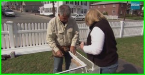 installing eaves trough