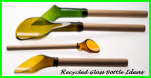 Recycled glass bottle ideas