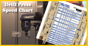 drill press speed chart