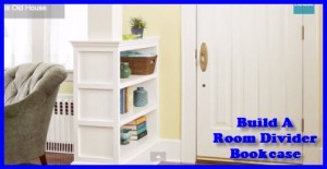 How to build a bookcase divider cabinet