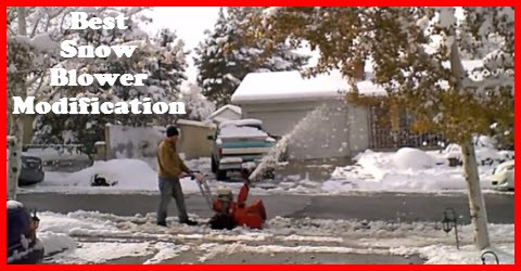 Here's the best snow blower modification that you could make
