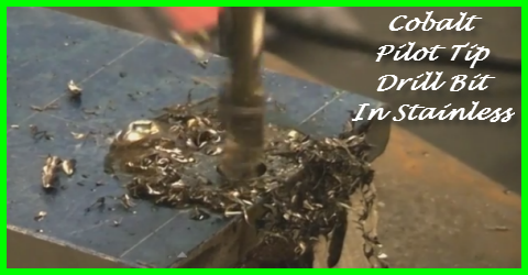 How to drill stainless steel