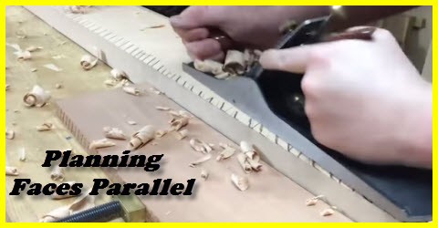 How to plane faces parallel