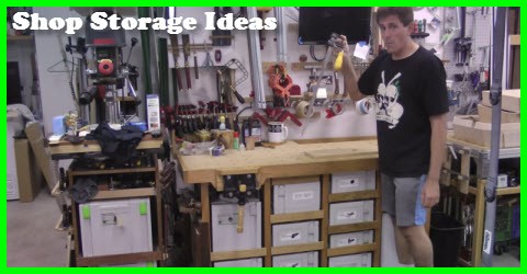 Get some shop storage ideas from this shop tour