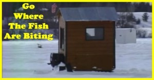 How to build a self propelled ice fishing shack