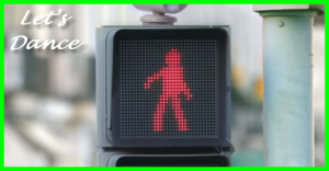 dancing traffic light