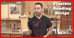 how to build a flexible sanding strip