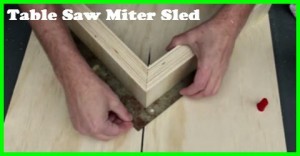 How to build a table saw miter sled