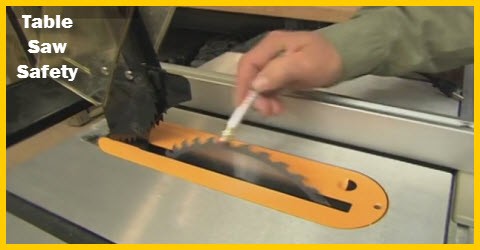 table saw safety rules