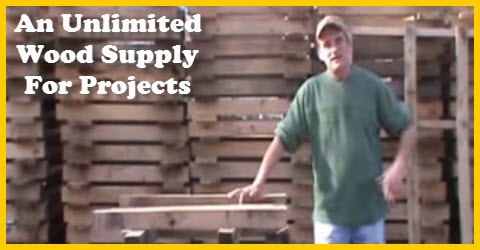 An unlimited wood supply for your projects
