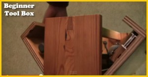 beginner wooden tool box