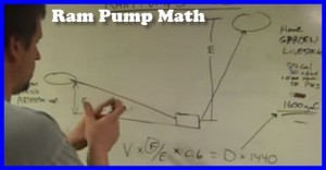 Do the ram pump math