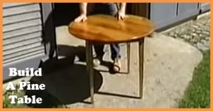 How to build a pine table