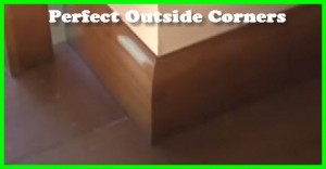 How to cut the perfect baseboard outside corner