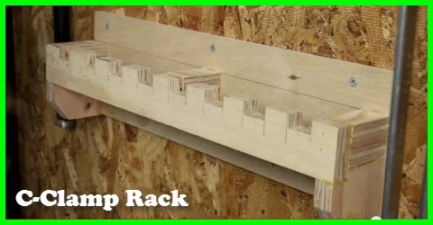 How to build a c-clamp rack