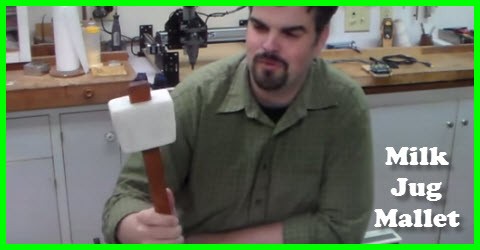 How to make a mallet out of milk jugs